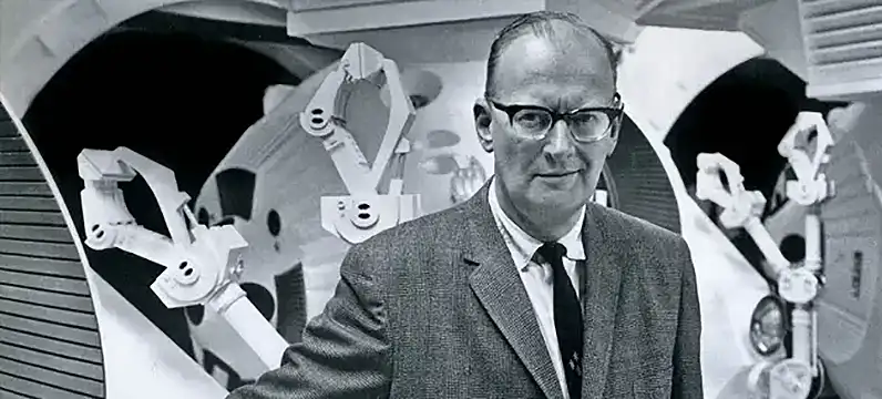 Author Arthur C. Clarke 