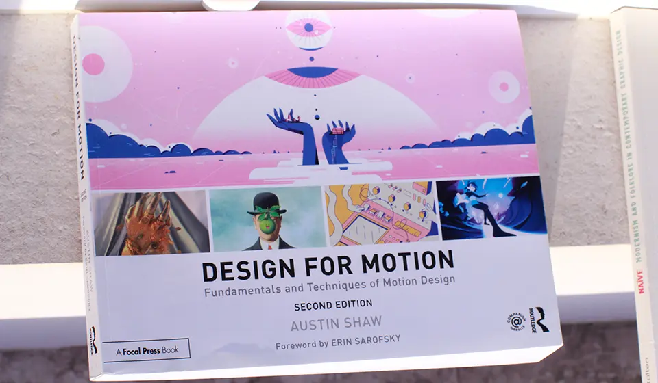 Design for motion book cover